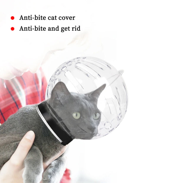 Anti-Bite Breathable Grooming Mask for Pet